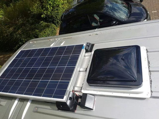 Camper Van Solar Setups with Portable Power Stations