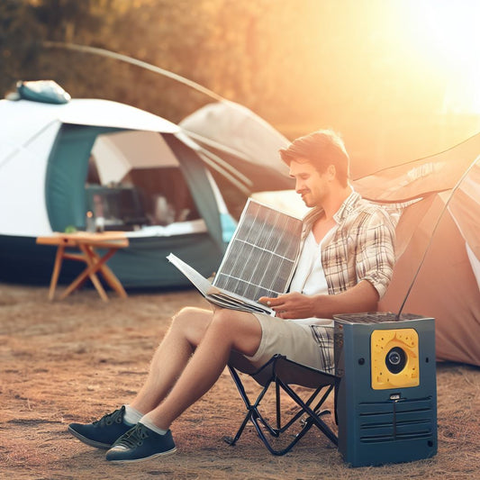 Solar-Powered Portable Air Cooler: Your Camping Cooling Solution