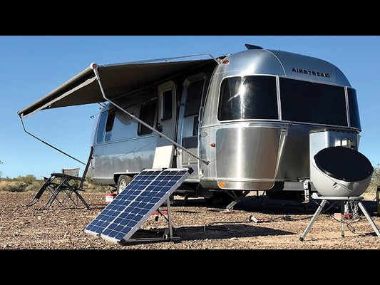 Utilizing Portable Solar on RV Camping Trips