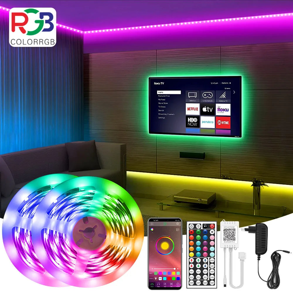 ColorRGB, светодиодная лента, 16 миллионов цветов с управлением через приложение