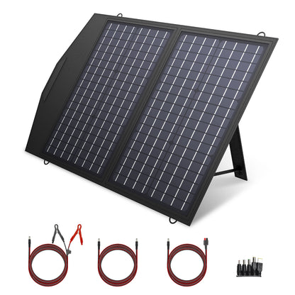 Foldable Solar Panel 400W / 200W / 140W / 100W / 60W Solar Charger with MC-4 Output for Power Station Solar Generator