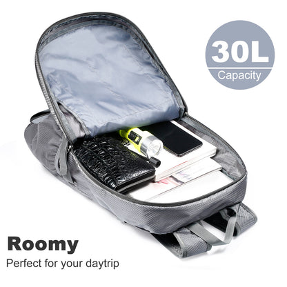 Солнечный рюкзак складной походный рюкзак с зарядкой солнечной панели источника питания 5 В 6,5 Вт для сотовых телефонов