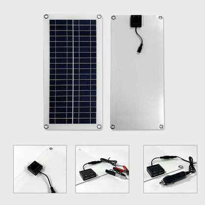 1000 Вт Солнечная панель 12 В Солнечная батарея 10A-60A Контроллер Солнечная панель для телефона RV Автомобильное зарядное устройство MP3 PAD Открытый аккумулятор
