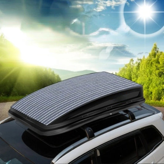 Solar roof suitcase