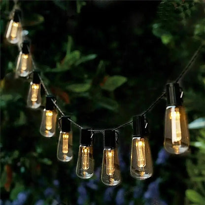 S14 Edison Bulb Solar String Lights