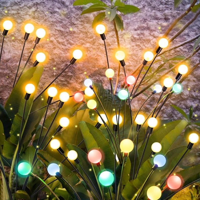 6/8/10 LED lumière solaire extérieure décoration de jardin lumières de paysage