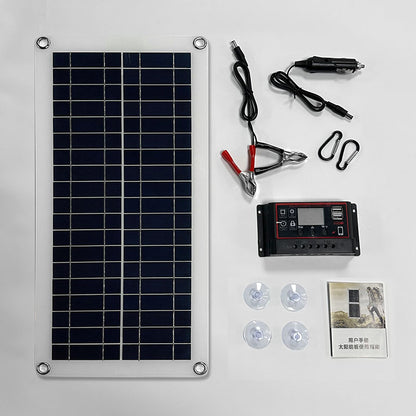 1000W panneau solaire 12V cellule solaire 10A-60A contrôleur panneau solaire pour téléphone RV voiture MP3 PAD chargeur alimentation de batterie extérieure