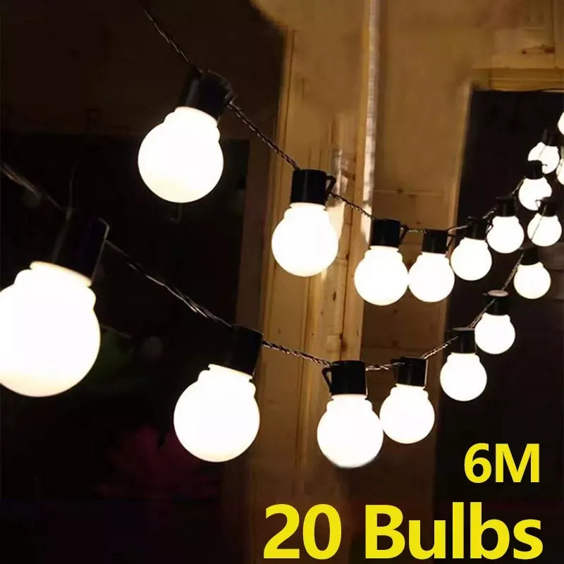 G50 Street Garland Ampoules LED Guirlande Lumineuse