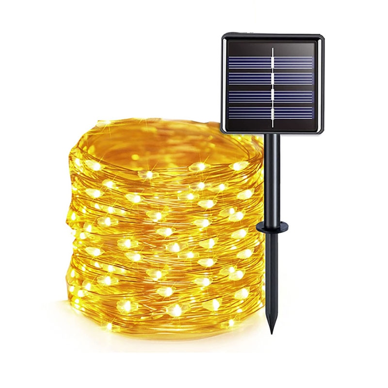 Outdoor Solar String Light 300/200/100/50 LED Fairy Garland 8 Mode Garden Yard Tree Christmas Party Waterproof Copper Wire Lamp