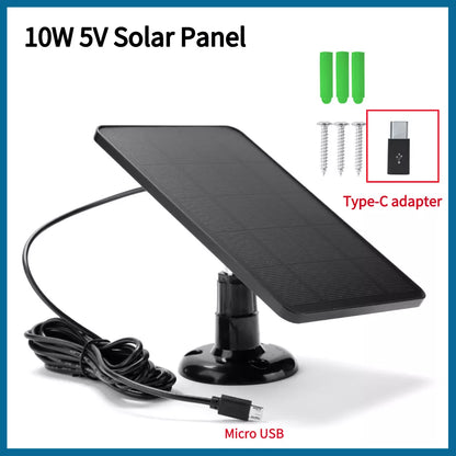 Solar Panel 2in1 Micro USB+Type-C
